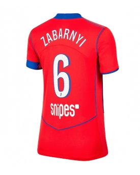 Billige Fotballdrakt Paris Saint-Germain Illia Zabarnyi #6 Replika Tredjedrakt Dame 2025-26 Kortermet Billige Fotballdrakt Paris Saint-Germain Illia Zabarnyi #6 Replika Tredjedrakt Dame 2025-26 Kortermet
